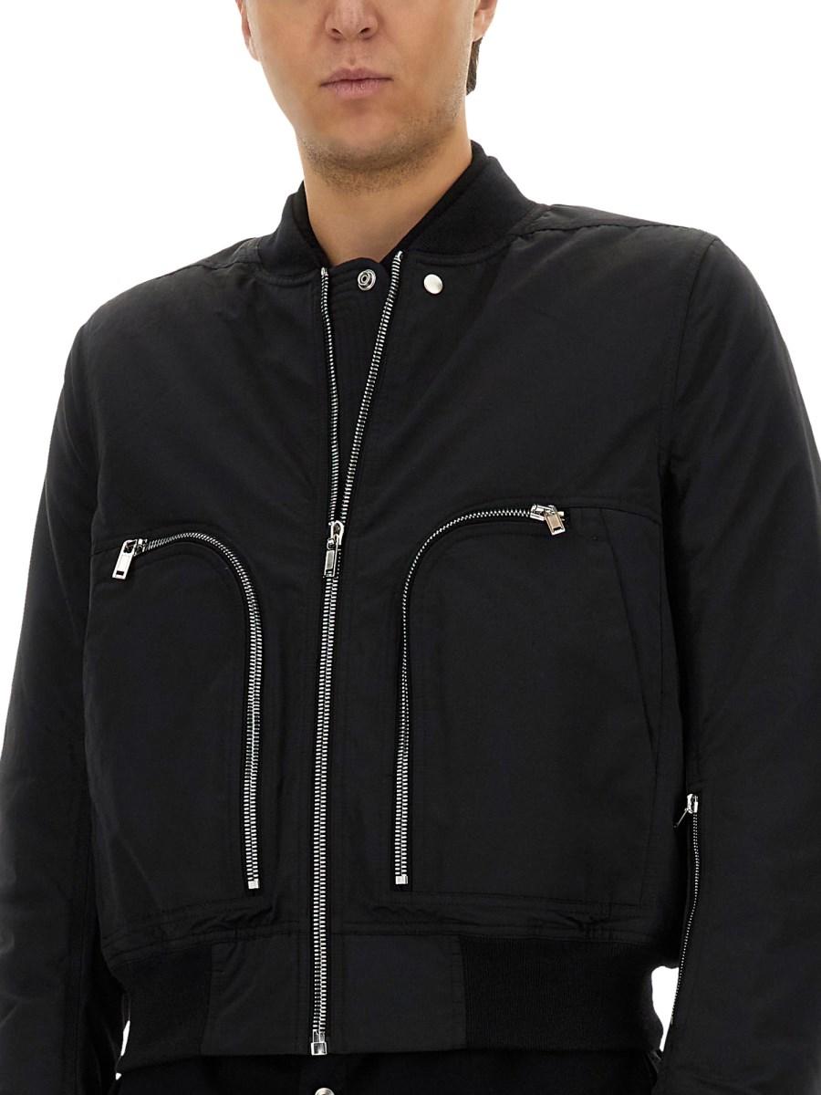 RICK OWENS DRKSHDW BOMBER IMBOTTITO CON ZIP