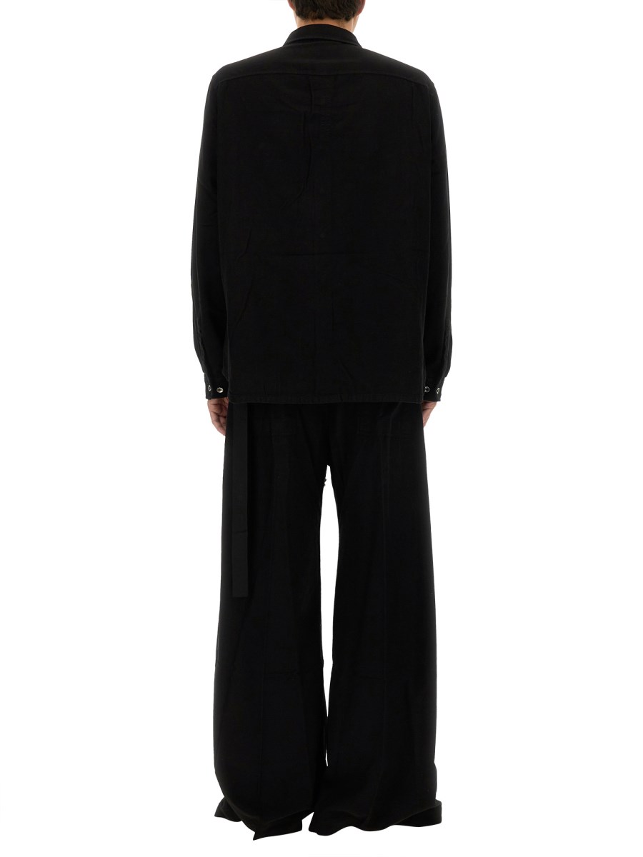 RICK OWENS DRKSHDW CAMICIA IN COTONE