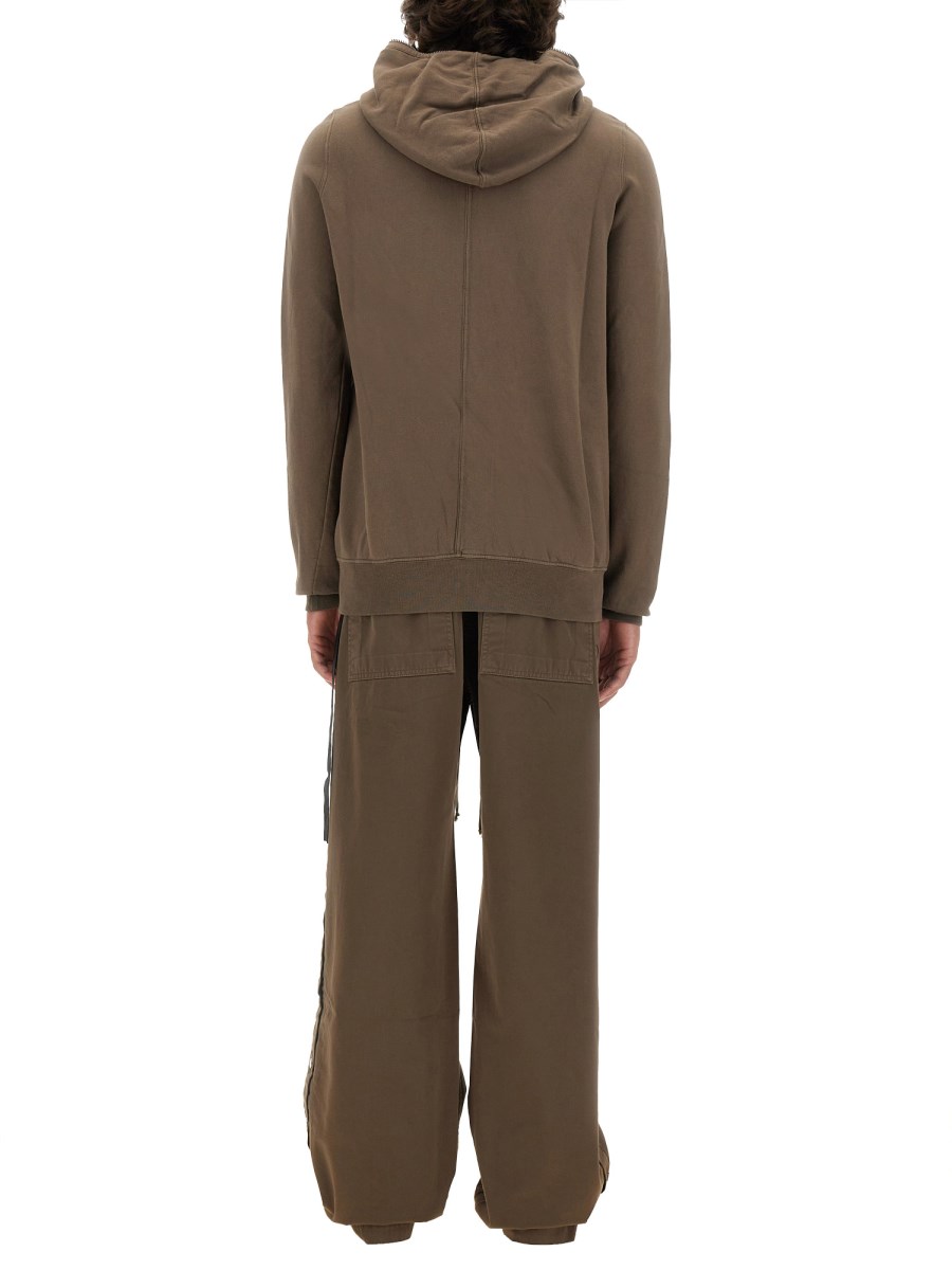 RICK OWENS DRKSHDW FELPA GIMP IN COTONE