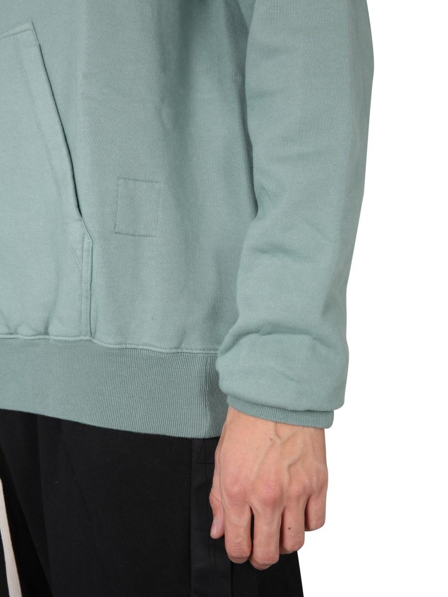 RICK OWENS DRKSHDW FELPA "GRANBURY" IN COTONE