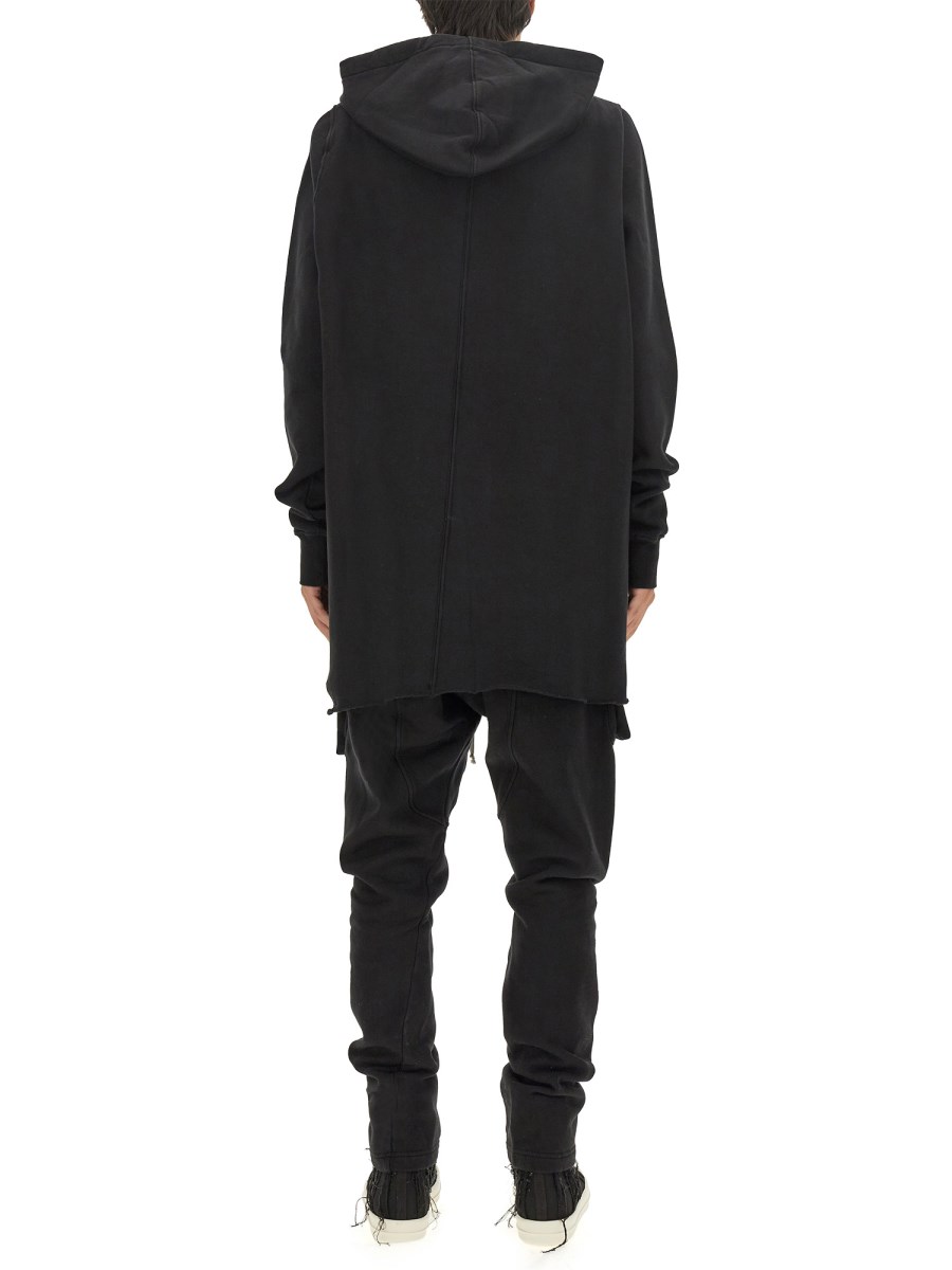RICK OWENS DRKSHDW FELPA IN COTONE CON CAPPUCCIO
