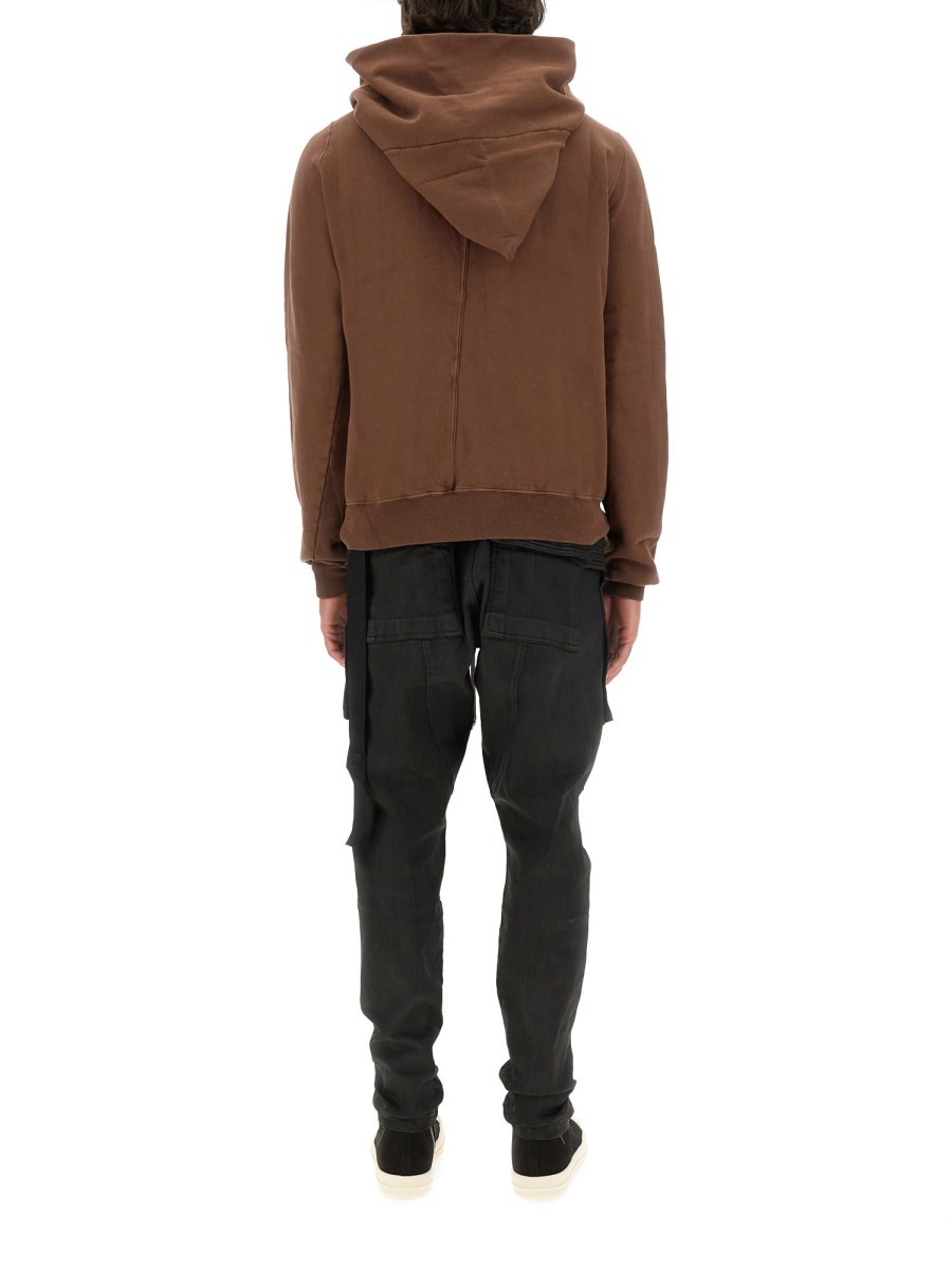 RICK OWENS DRKSHDW FELPA MOUNTAIN IN COTONE