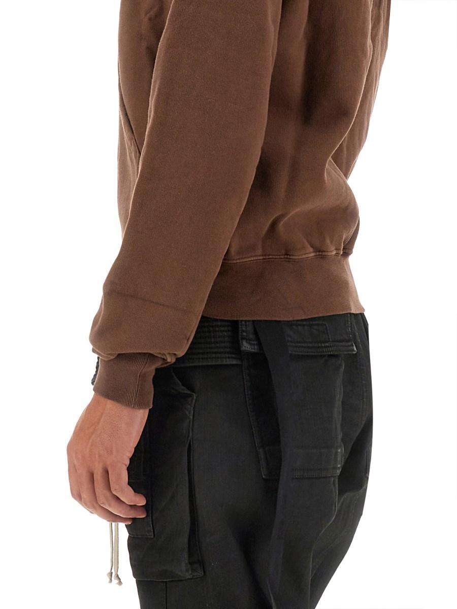 RICK OWENS DRKSHDW FELPA MOUNTAIN IN COTONE