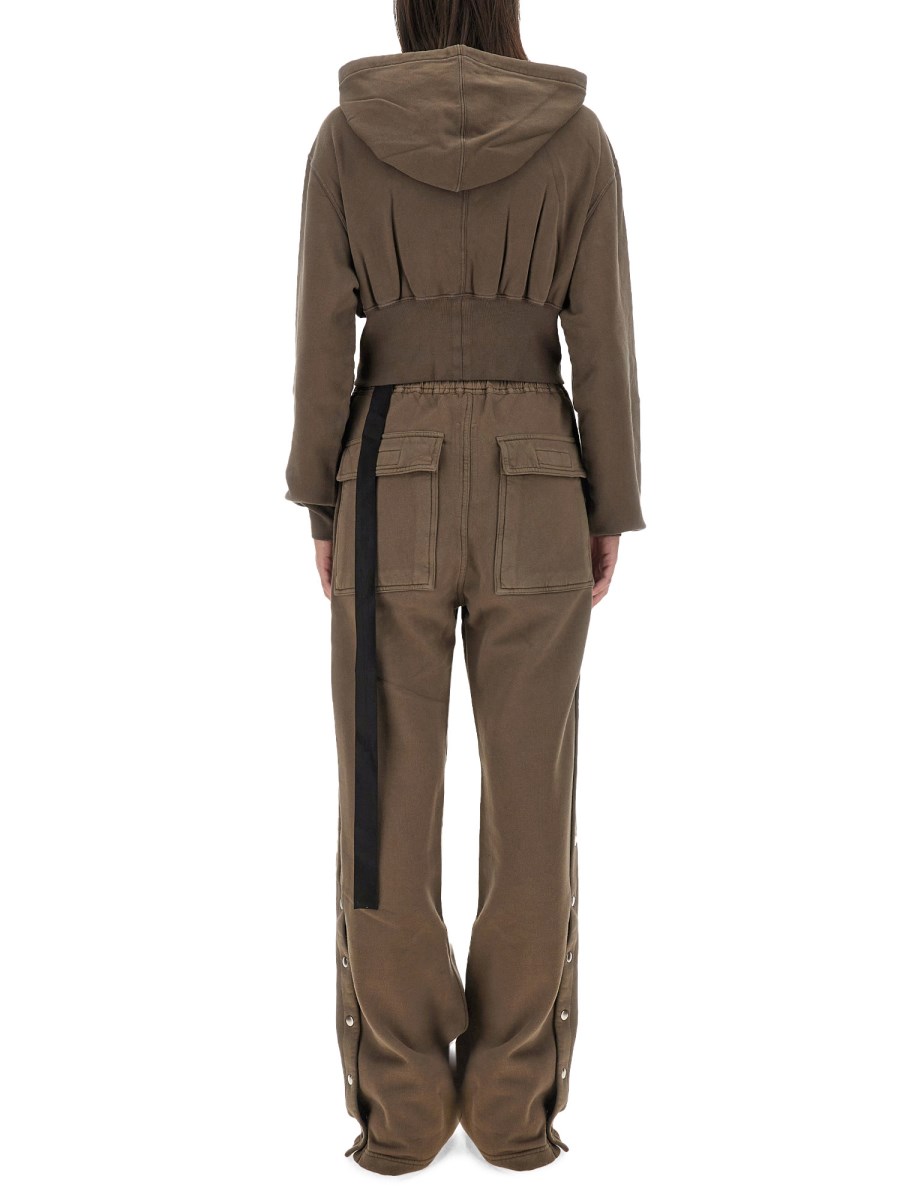 RICK OWENS DRKSHDW FELPA TATLIN IN COTONE