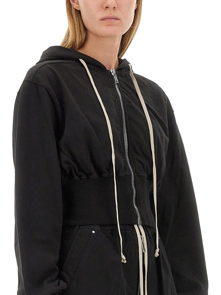 RICK OWENS DRKSHDW FELPA TATLIN IN COTONE