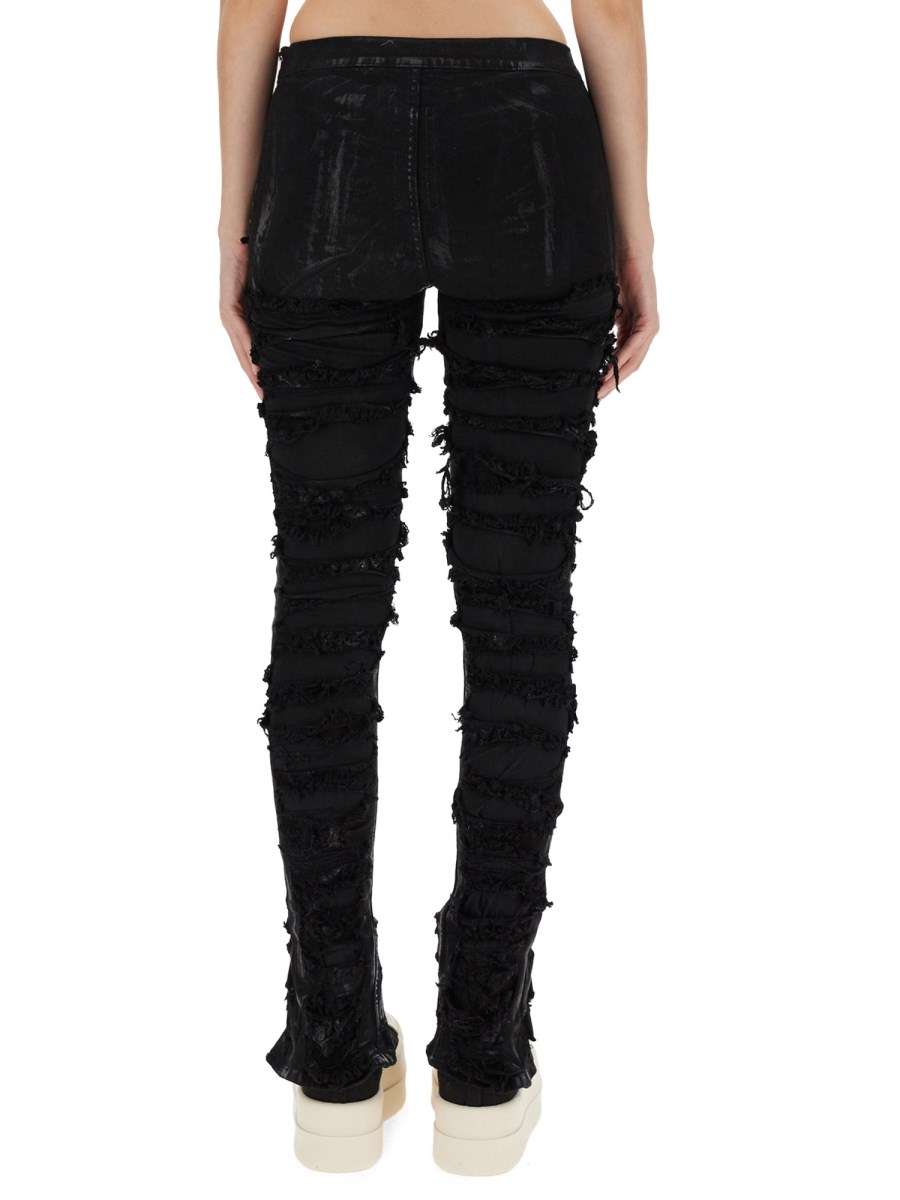 RICK OWENS DRKSHDW PANTALONE IN COTONE