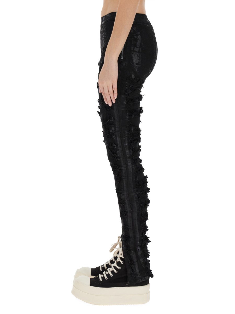 RICK OWENS DRKSHDW PANTALONE IN COTONE