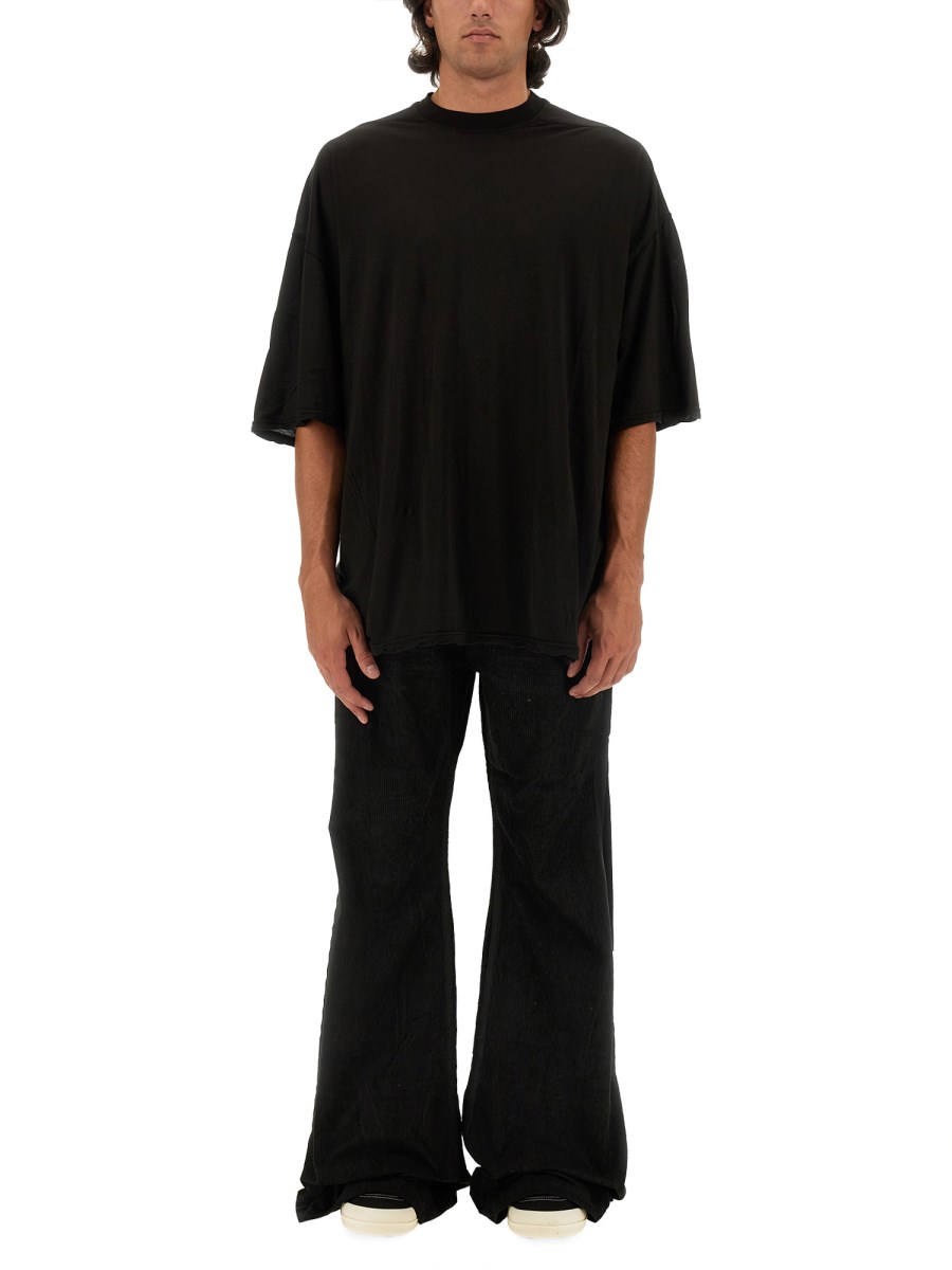 RICK OWENS DRKSHDW PANTALONE IN DENIM