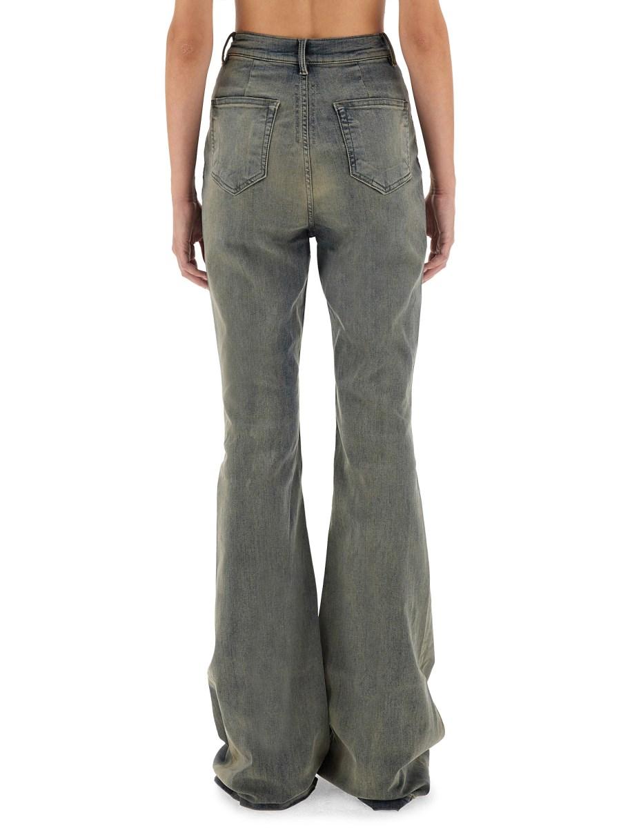 RICK OWENS DRKSHDW PANTALONE IN DENIM