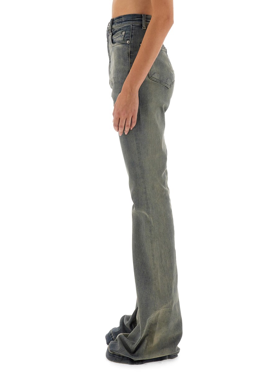 RICK OWENS DRKSHDW PANTALONE IN DENIM