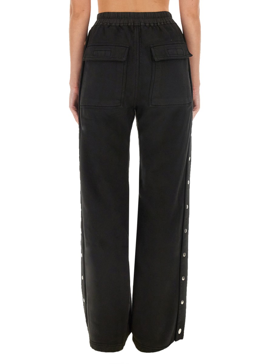 RICK OWENS DRKSHDW PANTALONE IN FELPA