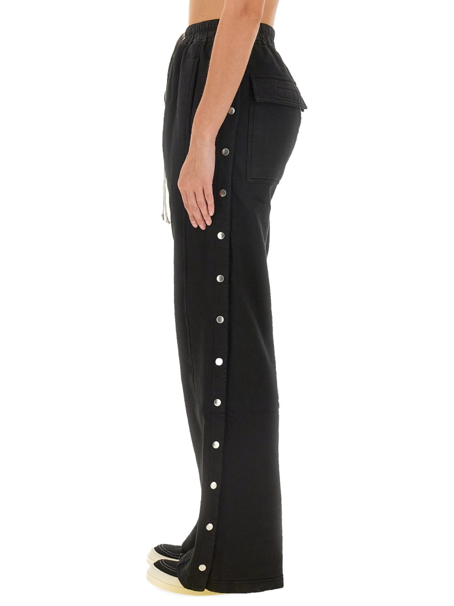 RICK OWENS DRKSHDW PANTALONE IN FELPA
