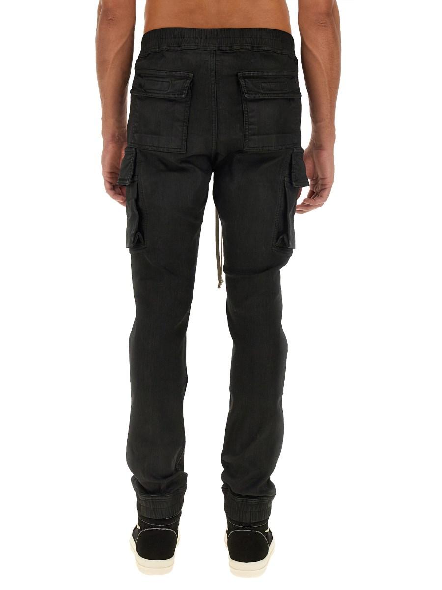 RICK OWENS DRKSHDW PANTALONE JOGGING IN COTONE