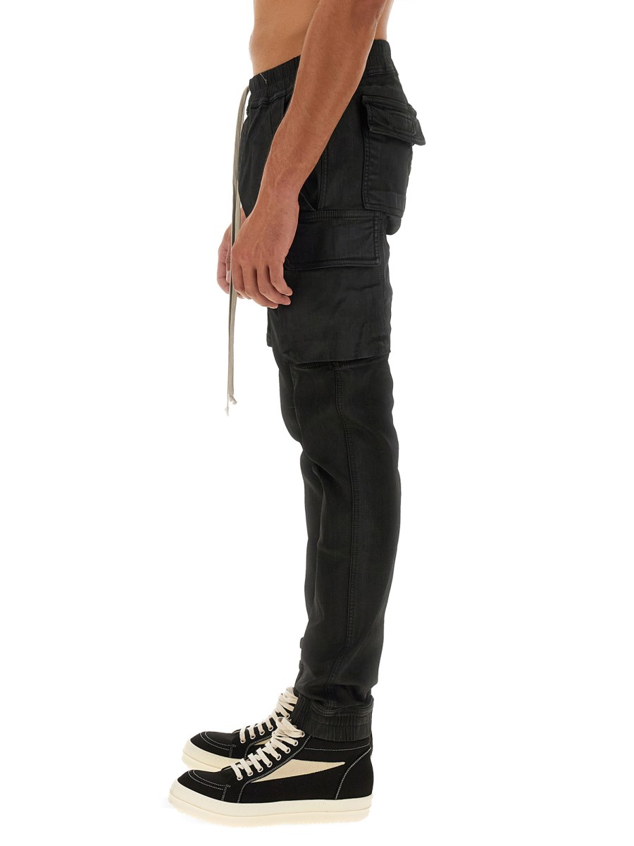 RICK OWENS DRKSHDW PANTALONE JOGGING IN COTONE