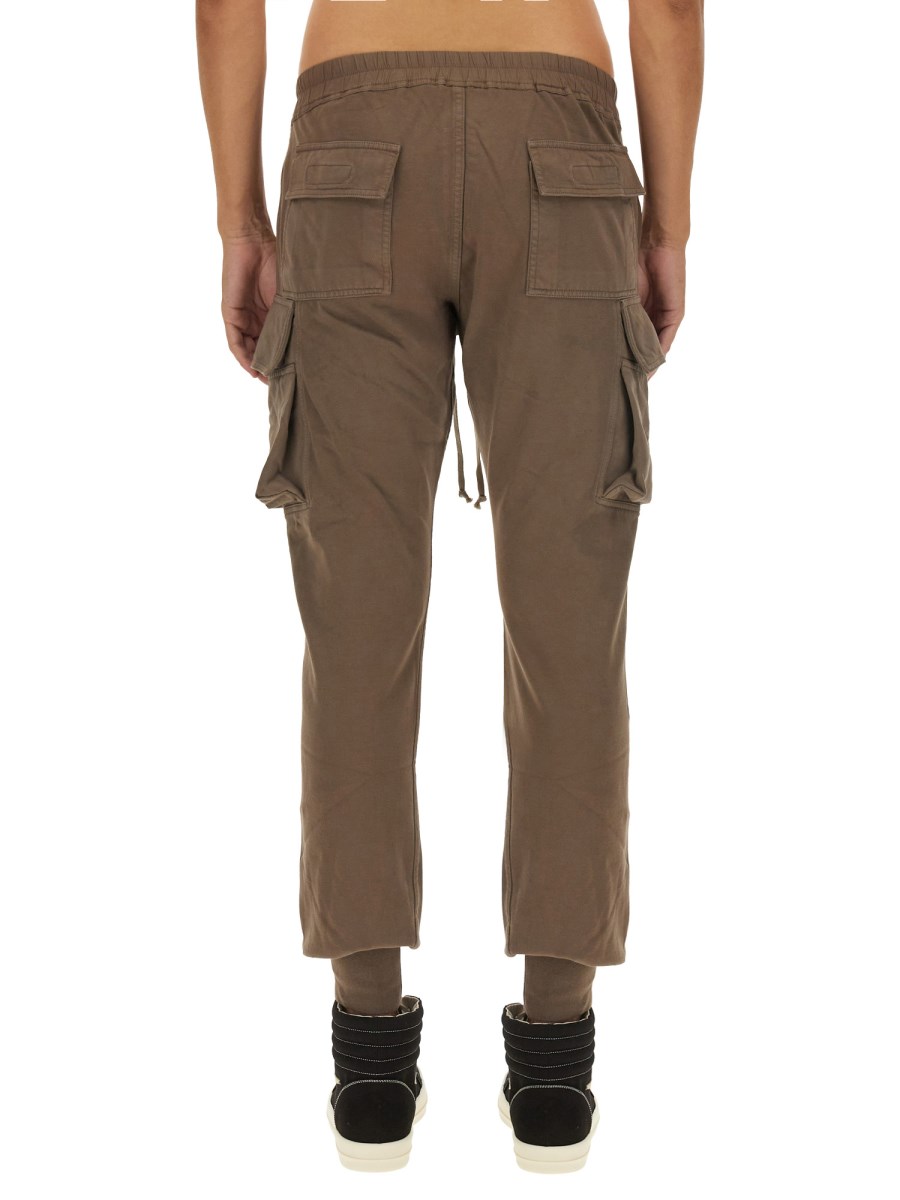 RICK OWENS DRKSHDW PANTALONE JOGGING IN COTONE