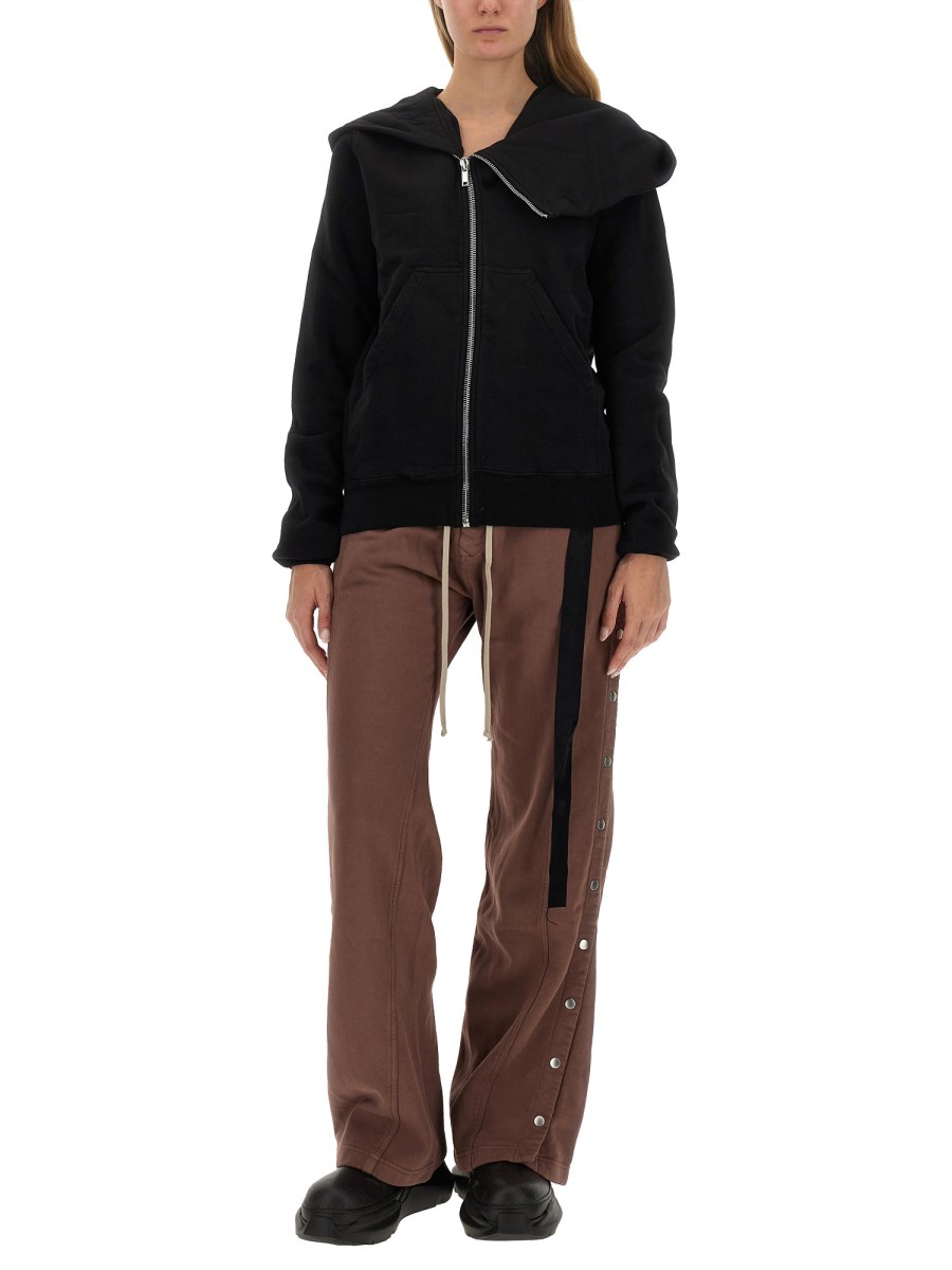 RICK OWENS DRKSHDW PANTALONE JOGGING IN COTONE