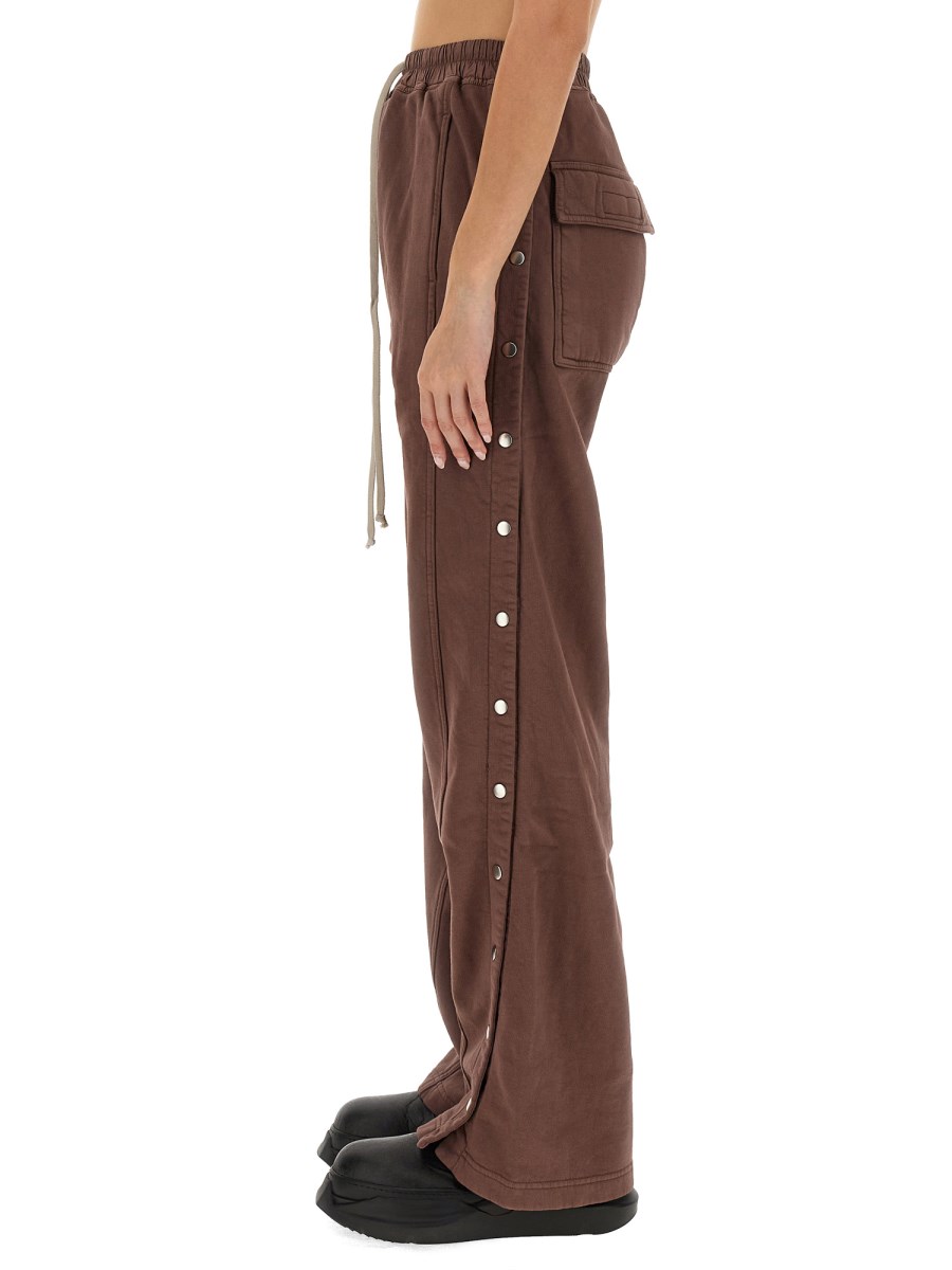 RICK OWENS DRKSHDW PANTALONE JOGGING IN COTONE