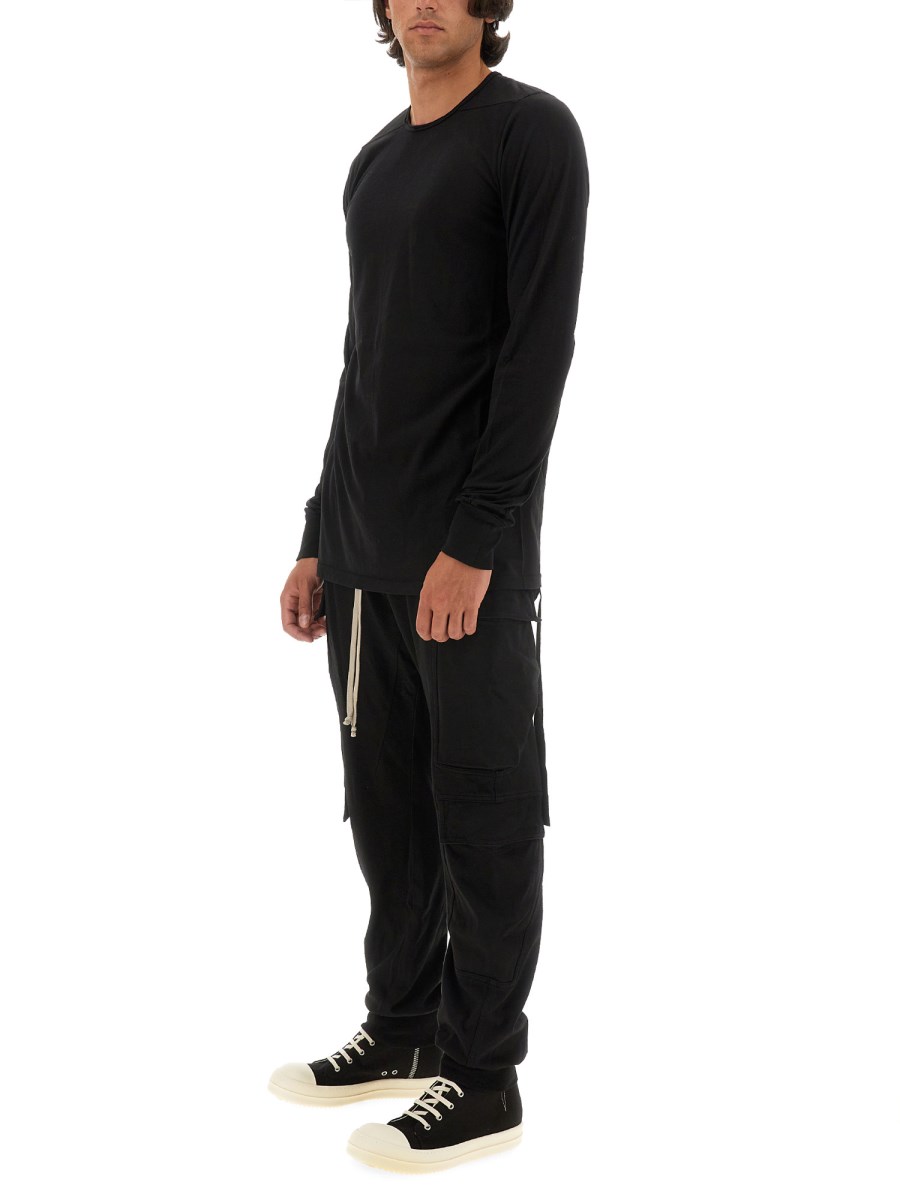 RICK OWENS DRKSHDW PANTALONE MASTODON IN DENIM