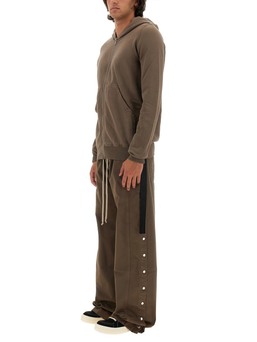 RICK OWENS DRKSHDW PANTALONE PUSHER IN COTONE