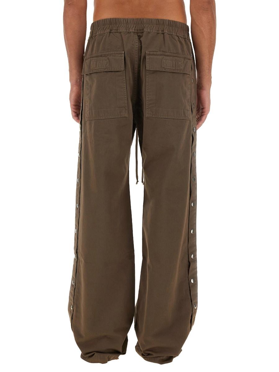 RICK OWENS DRKSHDW PANTALONE PUSHER IN COTONE