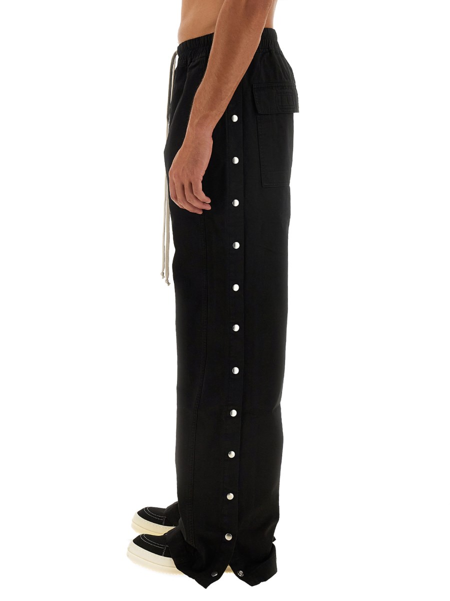 RICK OWENS DRKSHDW PANTALONE PUSHER IN COTONE