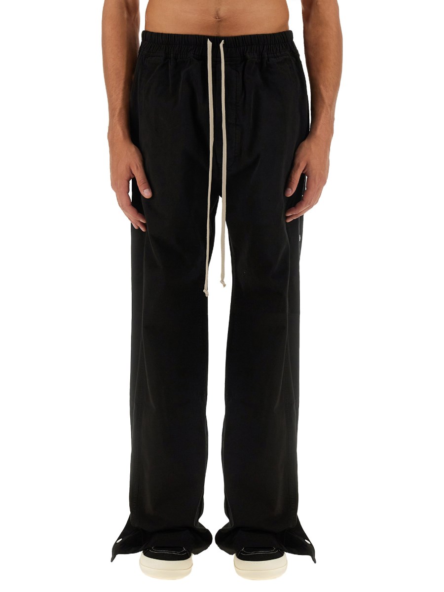 RICK OWENS DRKSHDW PANTALONE PUSHER IN COTONE