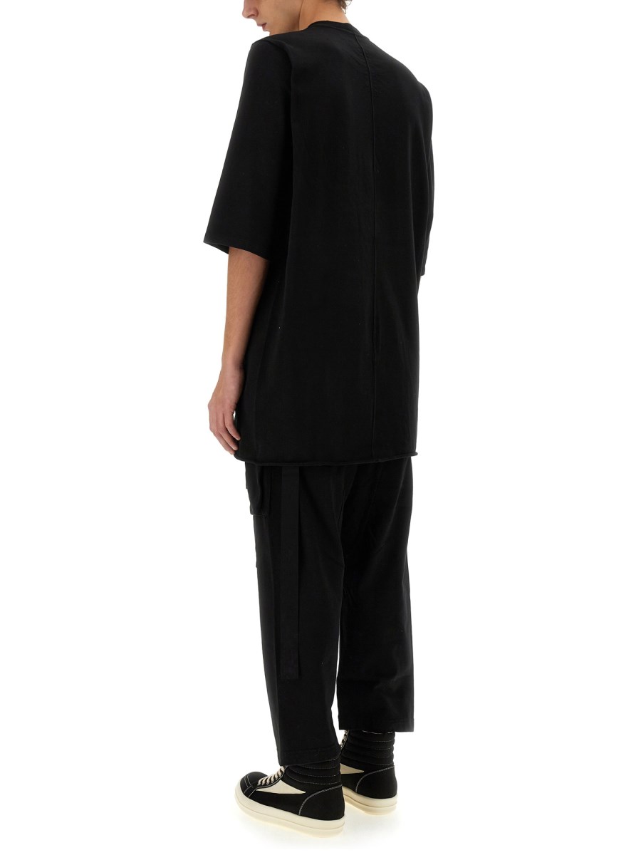 RICK OWENS DRKSHDW T-SHIRT IN COTONE