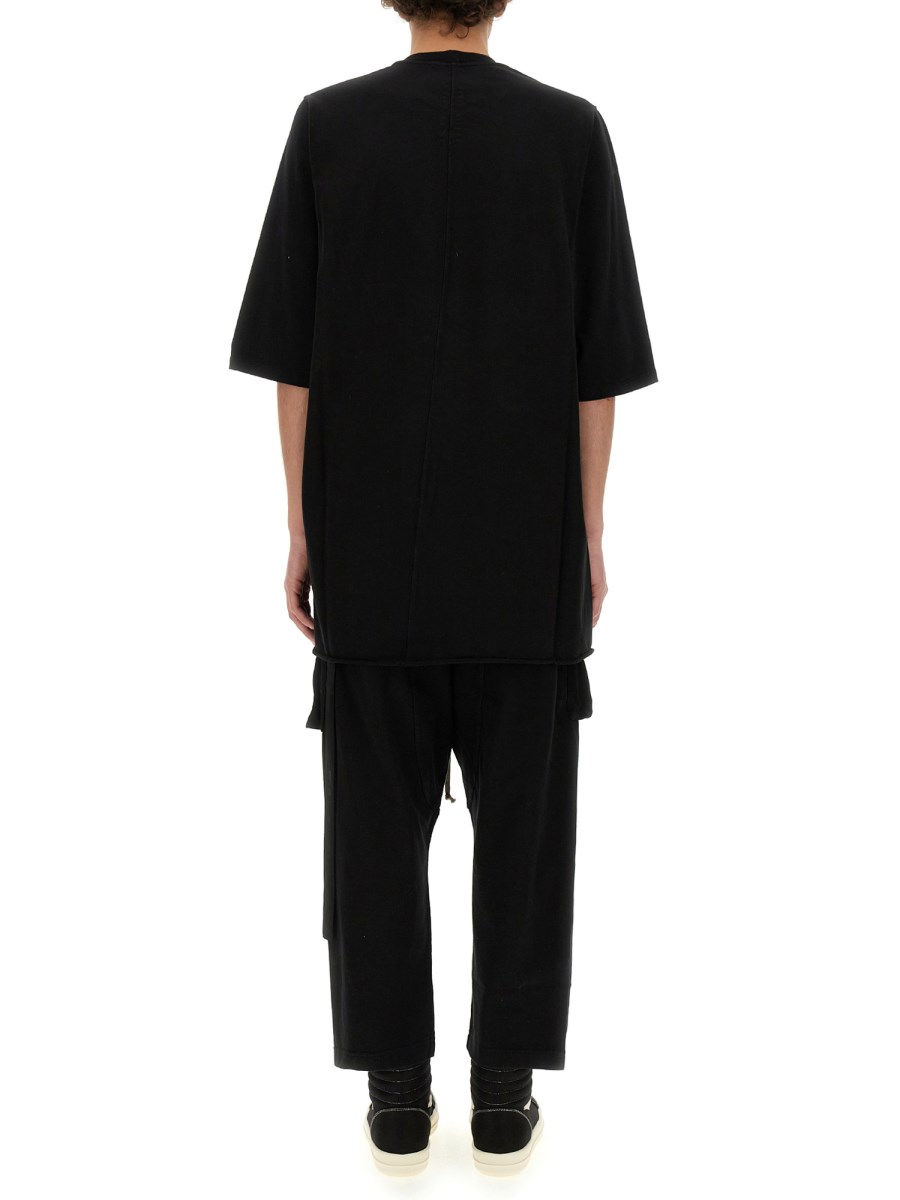 RICK OWENS DRKSHDW T-SHIRT IN COTONE