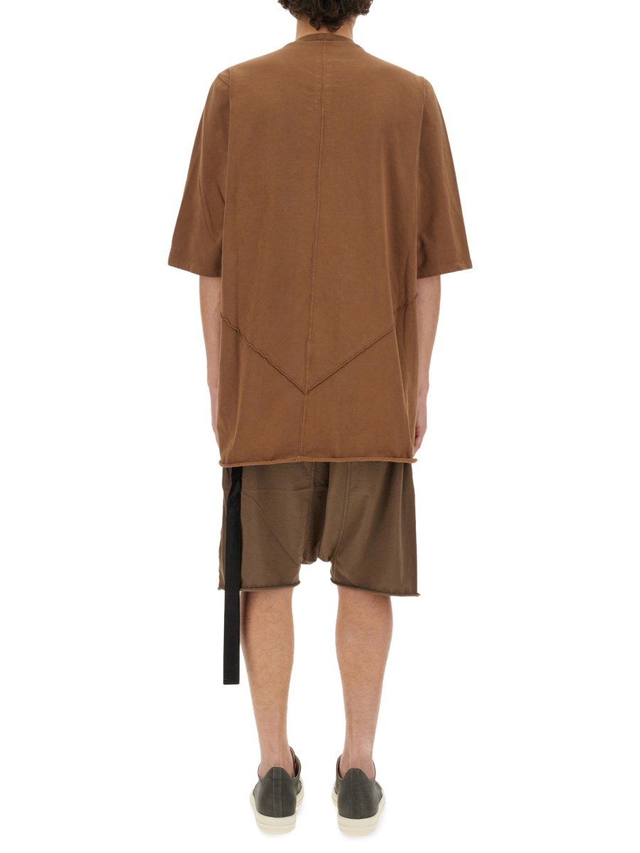RICK OWENS DRKSHDW T-SHIRT IN COTONE