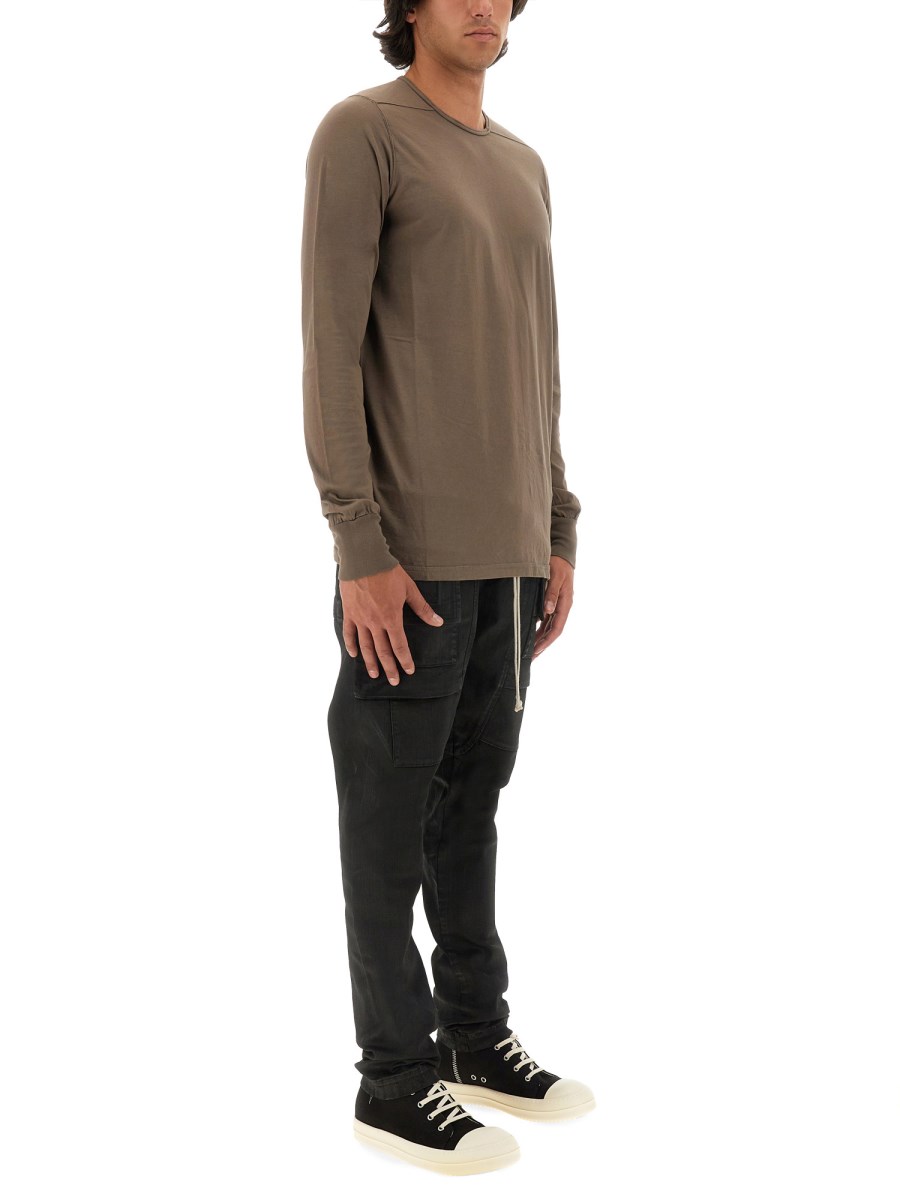 RICK OWENS DRKSHDW T-SHIRT IN COTONE