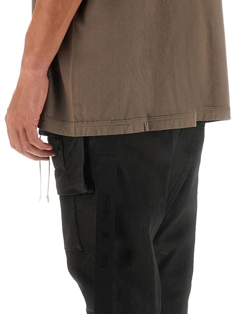 RICK OWENS DRKSHDW T-SHIRT IN COTONE