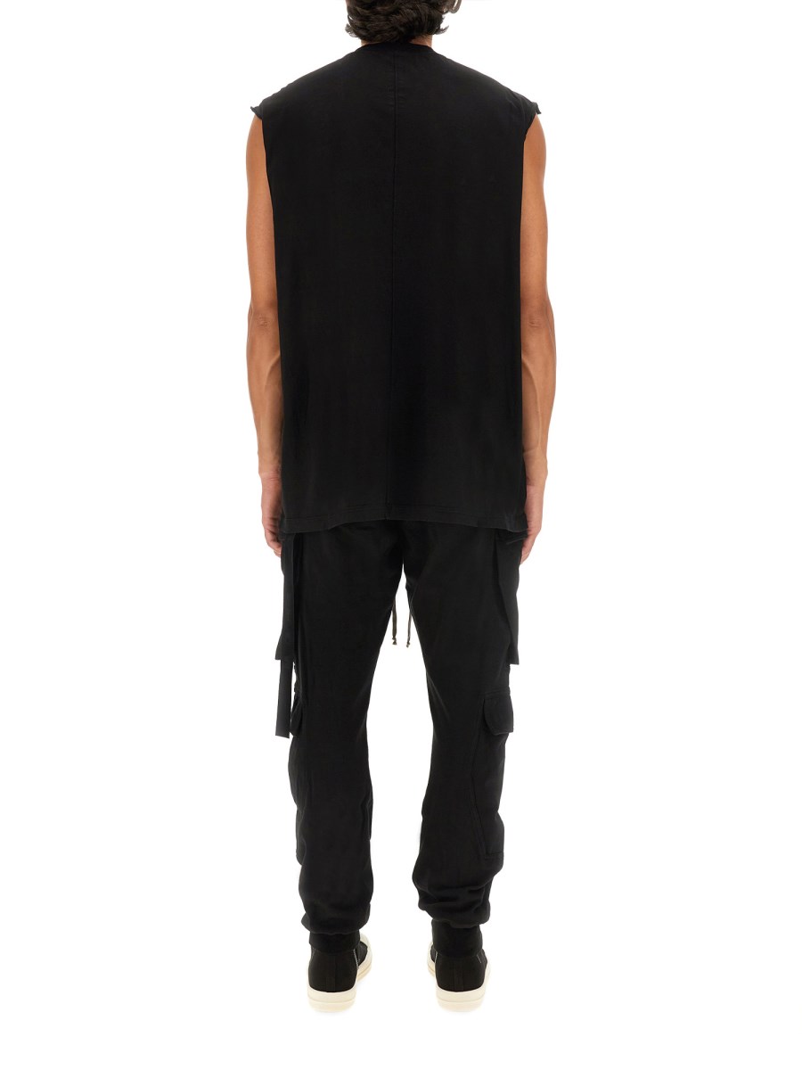 RICK OWENS DRKSHDW T-SHIRT IN COTONE