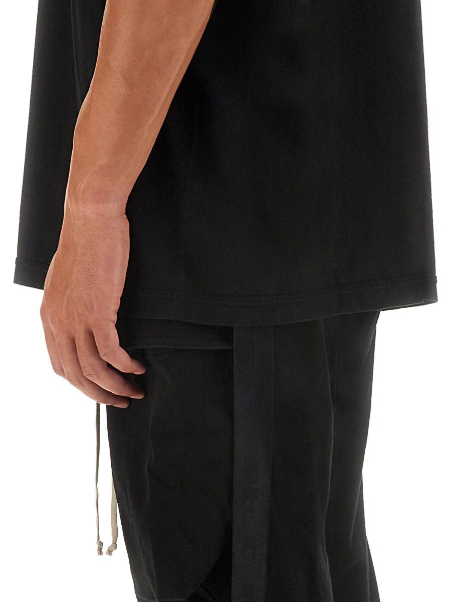 RICK OWENS DRKSHDW T-SHIRT IN COTONE