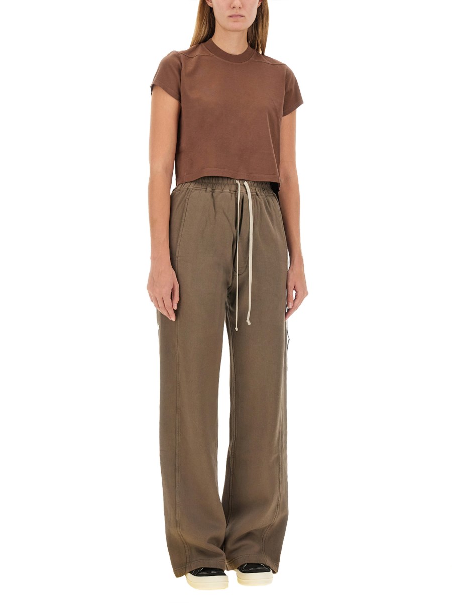 RICK OWENS DRKSHDW T-SHIRT IN COTONE SMALL LEVEL T