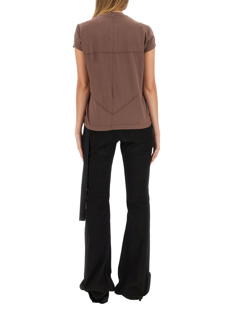 RICK OWENS DRKSHDW T-SHIRT IN COTONE