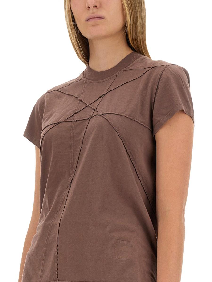 RICK OWENS DRKSHDW T-SHIRT IN COTONE