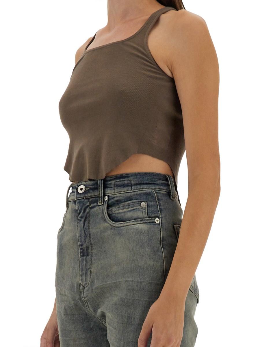 RICK OWENS DRKSHDW TANK TOP CROPPED