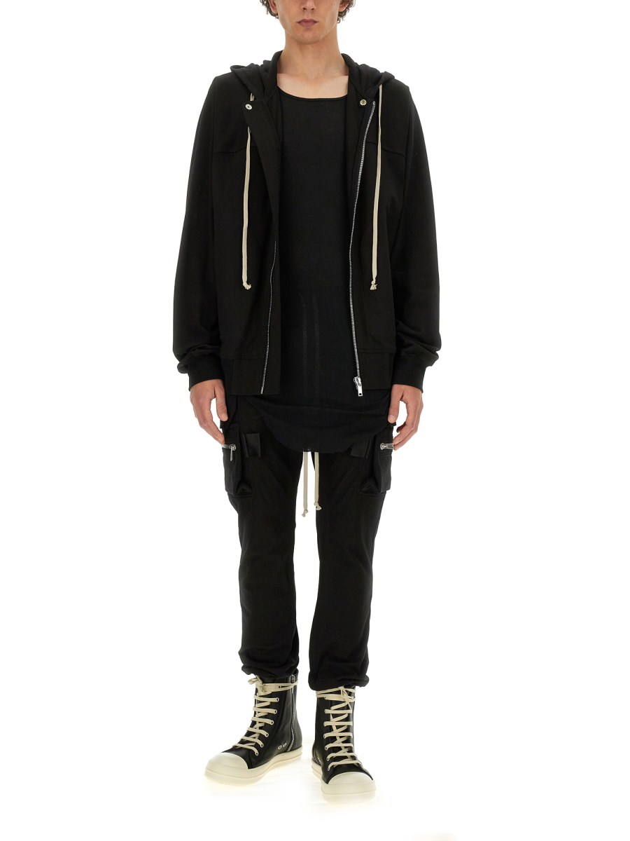 RICK OWENS GIACCA CON ZIP