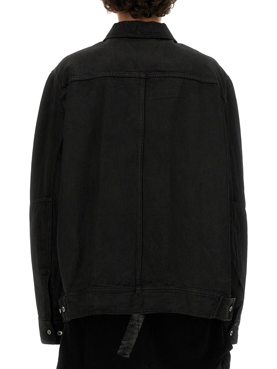 RICK OWENS GIACCA IN DENIM