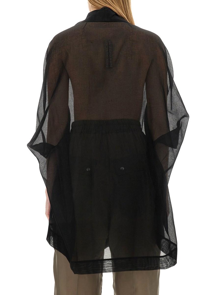 RICK OWENS GIACCA SAILBIKER IN TESSUTO TECNICO