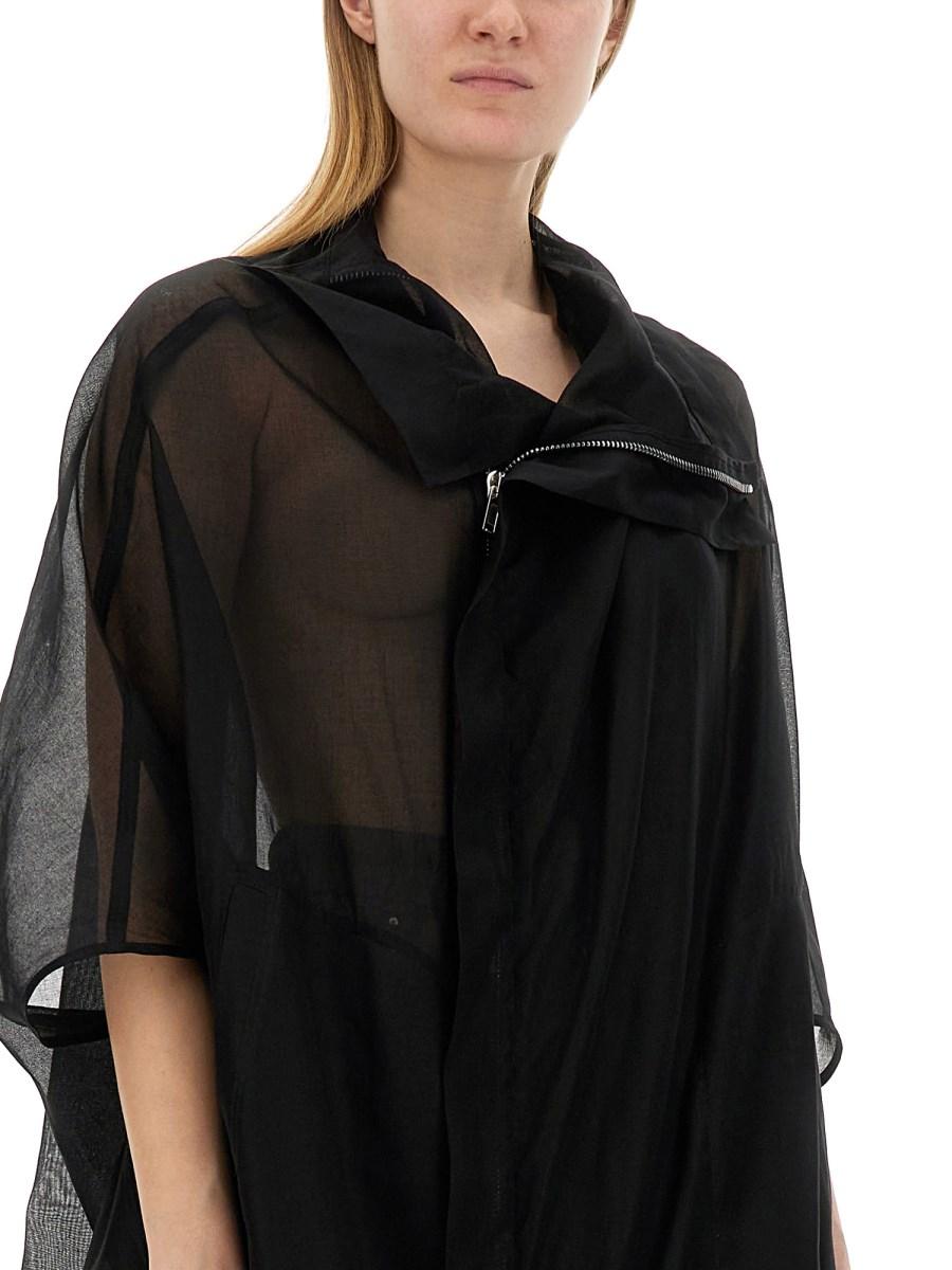 RICK OWENS GIACCA SAILBIKER IN TESSUTO TECNICO