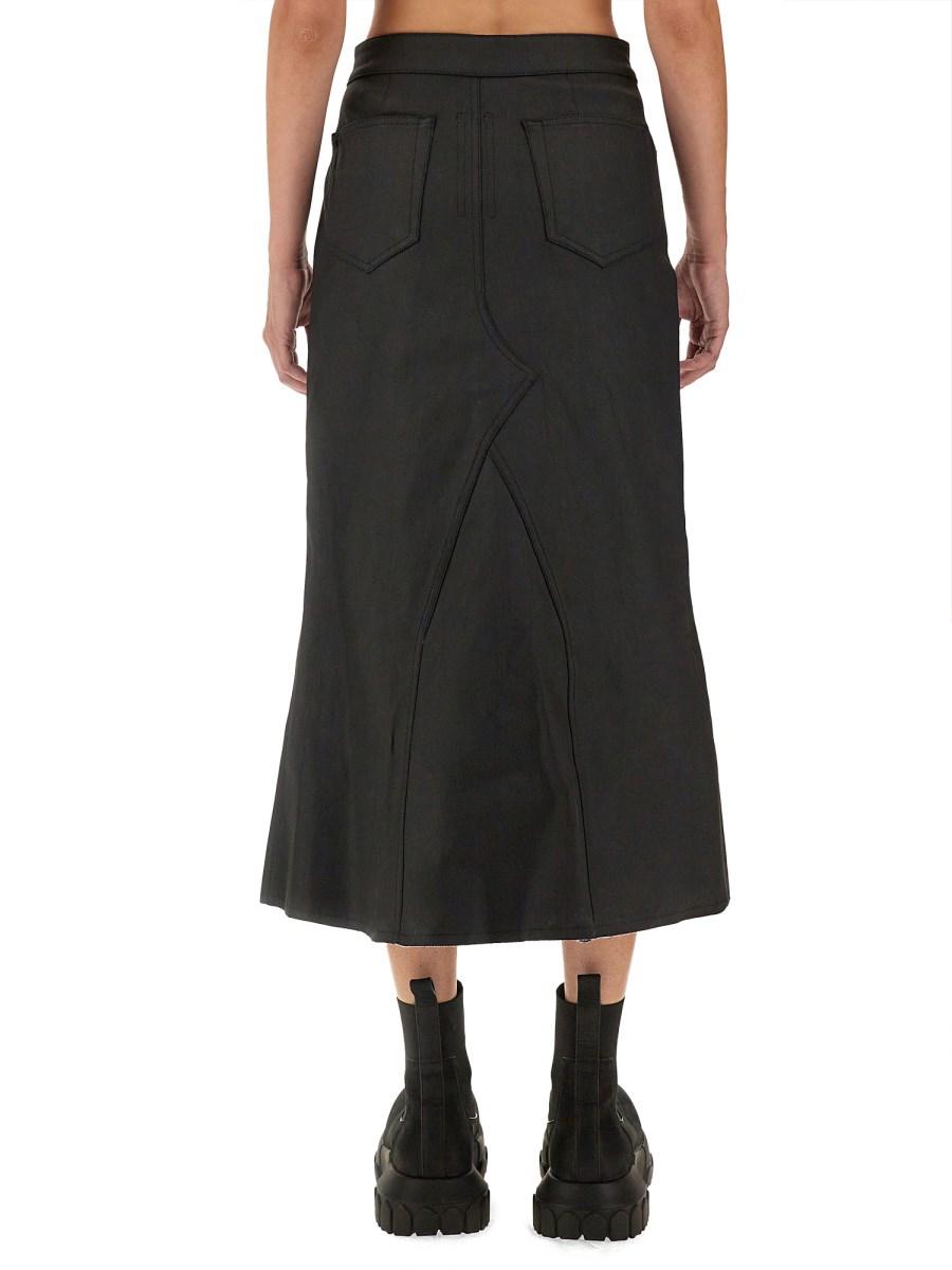 RICK OWENS GONNA IN DENIM