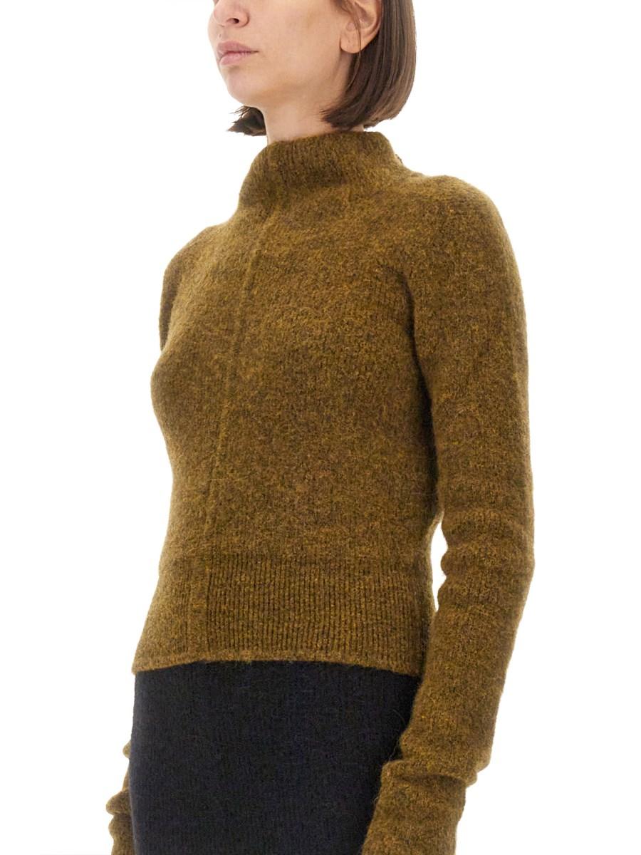 RICK OWENS MAGLIA A COLLO ALTO