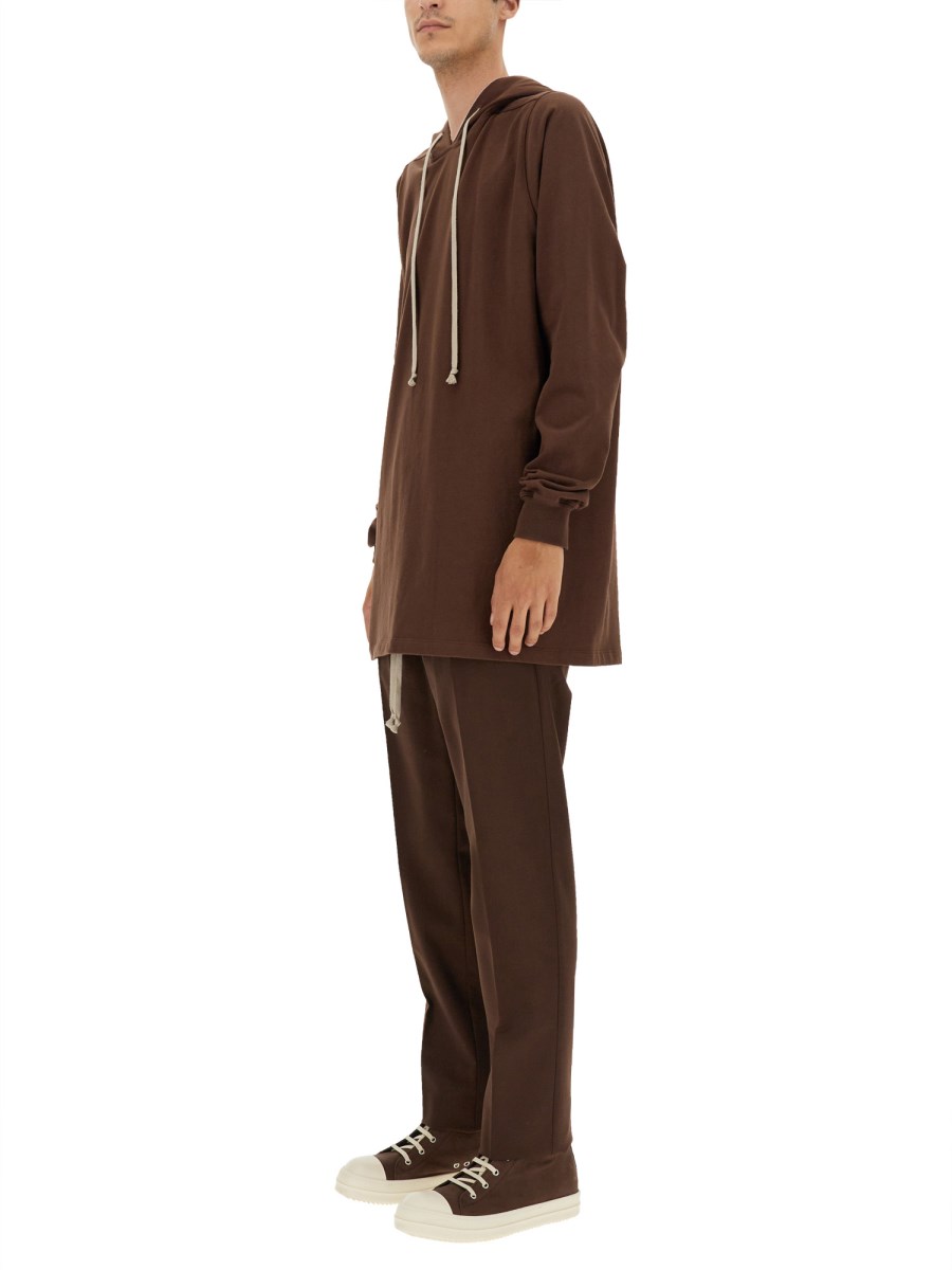 RICK OWENS PANTALONE DRAWSTRING IN LANA