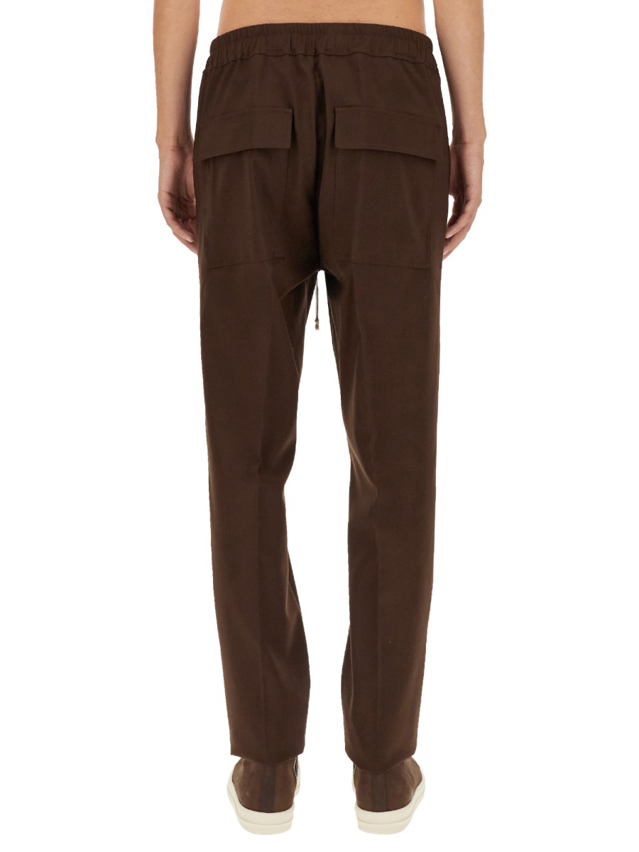 RICK OWENS PANTALONE DRAWSTRING IN LANA