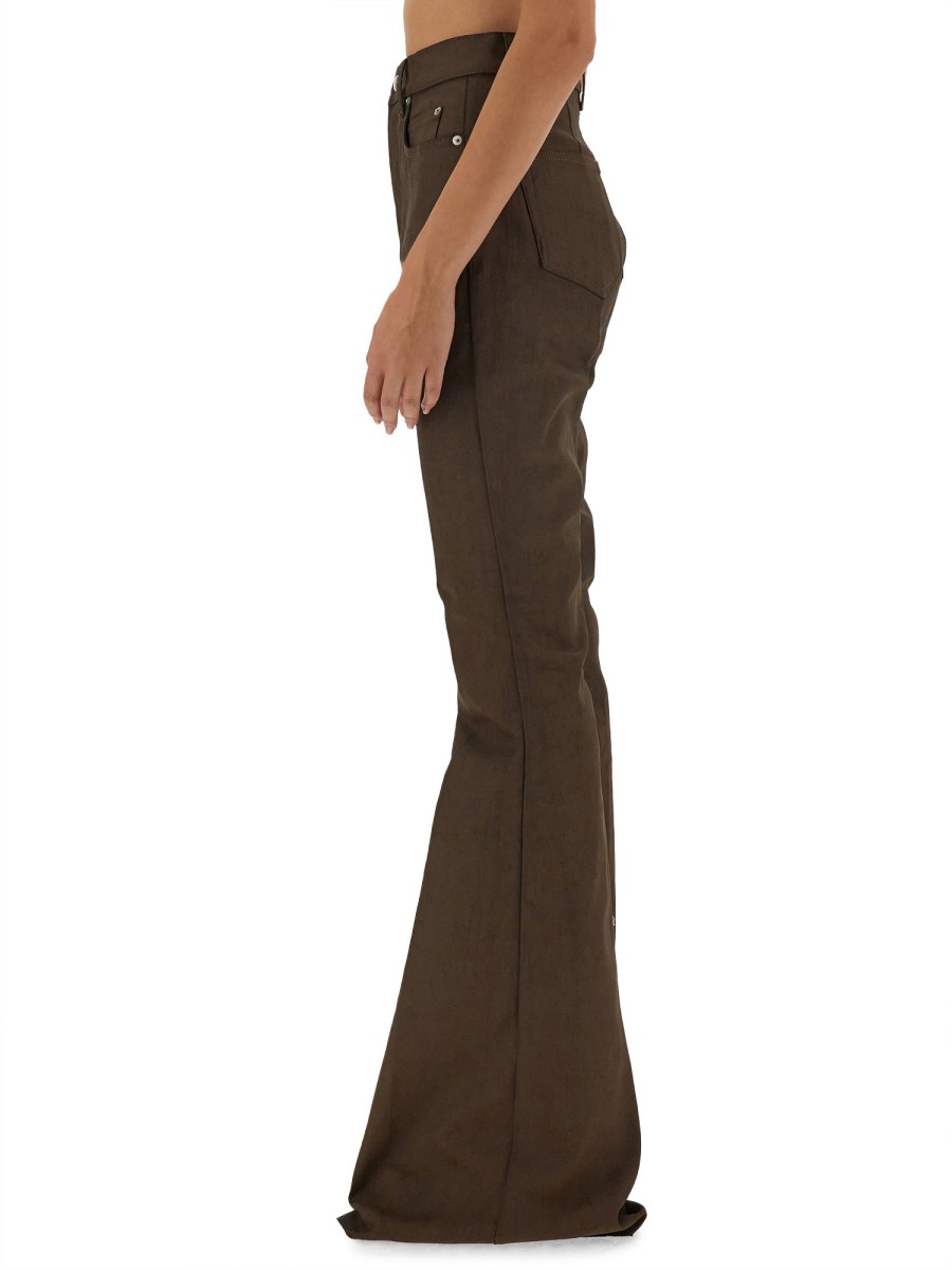 RICK OWENS PANTALONE IN DENIM