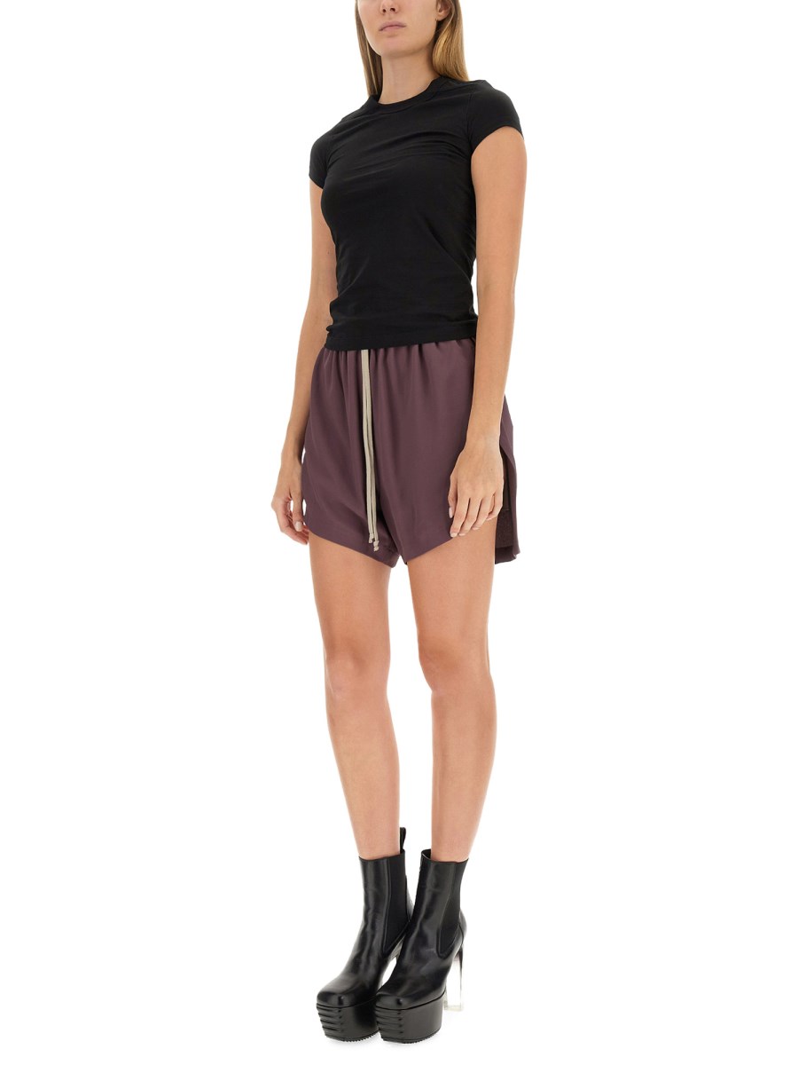 RICK OWENS SHORT IN ACETATO