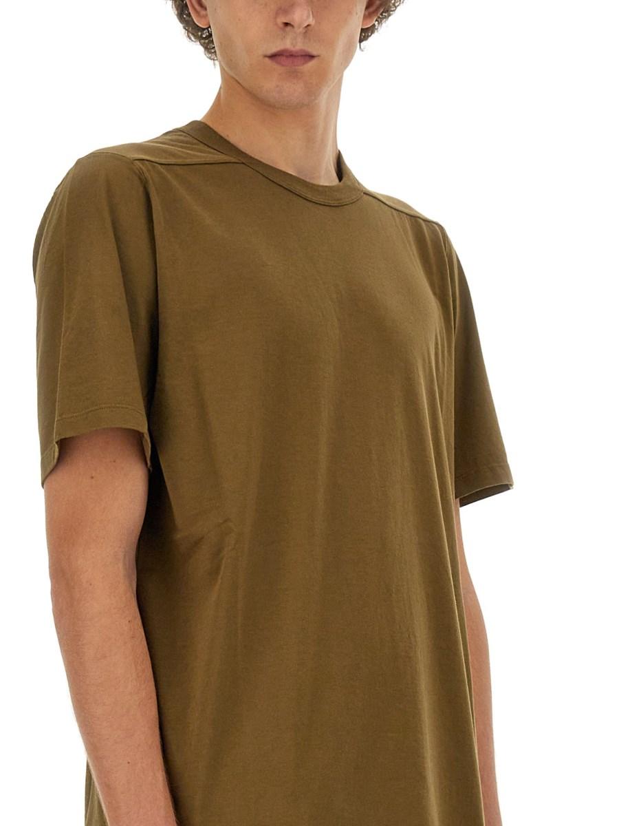 RICK OWENS T-SHIRT IN COTONE