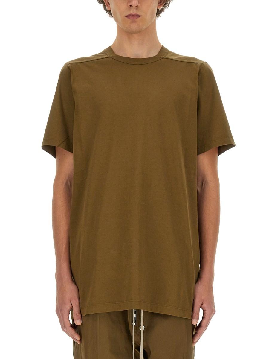 RICK OWENS T-SHIRT IN COTONE