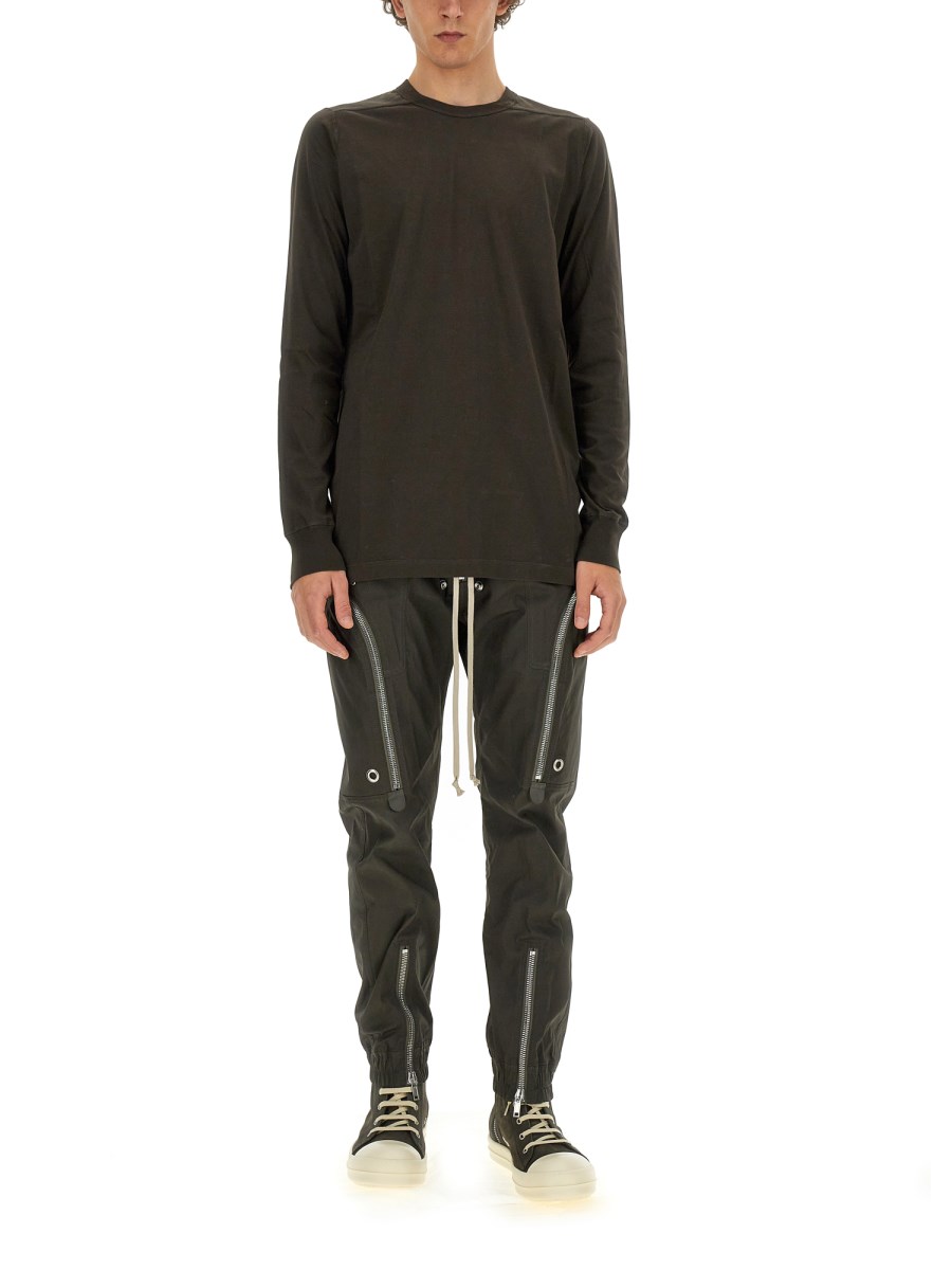 RICK OWENS T-SHIRT IN COTONE